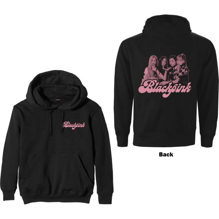 BlackPink Hoodie Photo Back (črna) 86952