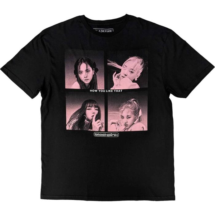 BlackPink How You Like That T-shirt (Black) 87025