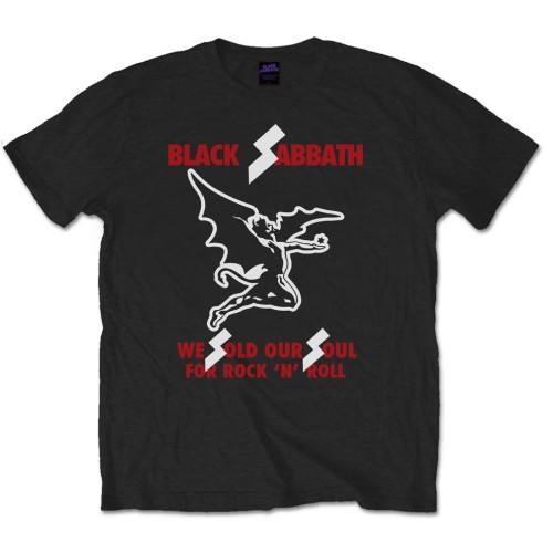 Black Sabbath Unisex T-Shirt: Sold our Soul (Black) 87249