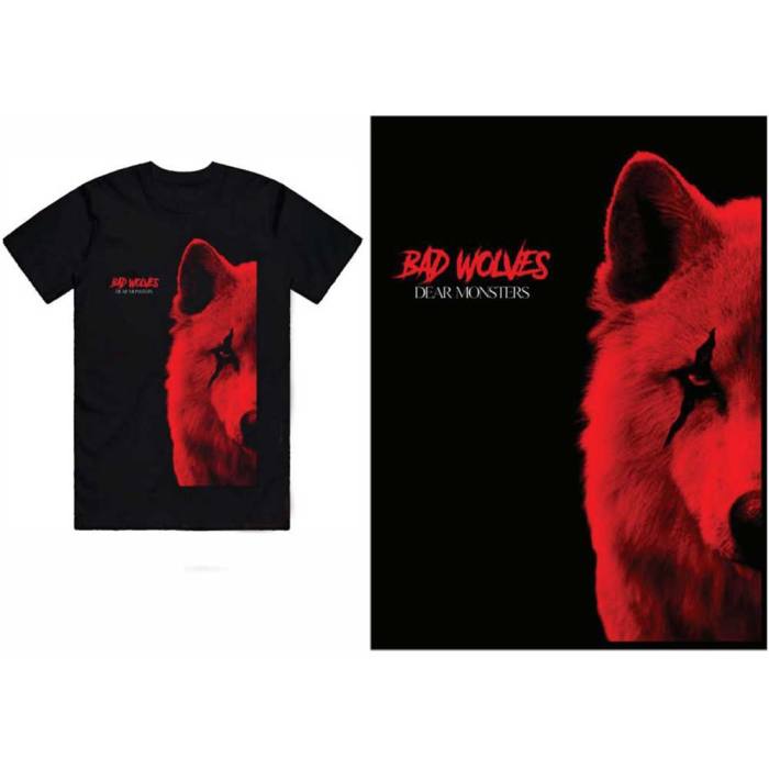 Bad Wolves T-shirt: Dear Monsters (črna) 87841