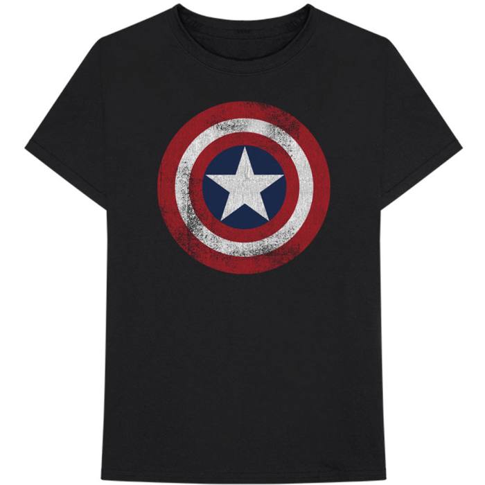 Captain America Distressed Shield T-shirt 87904
