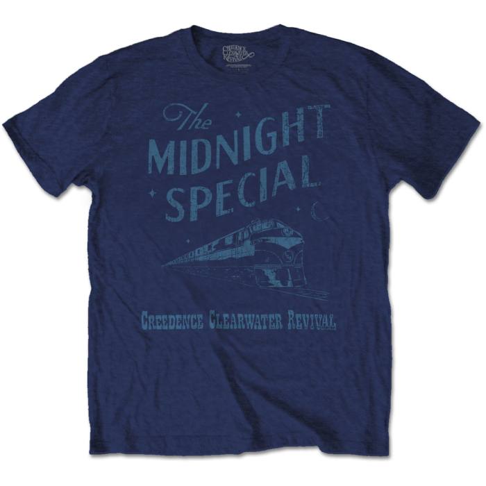 Creedence Clearwater Revival T-shirt: Midnight Special (Navy Blue) 88006