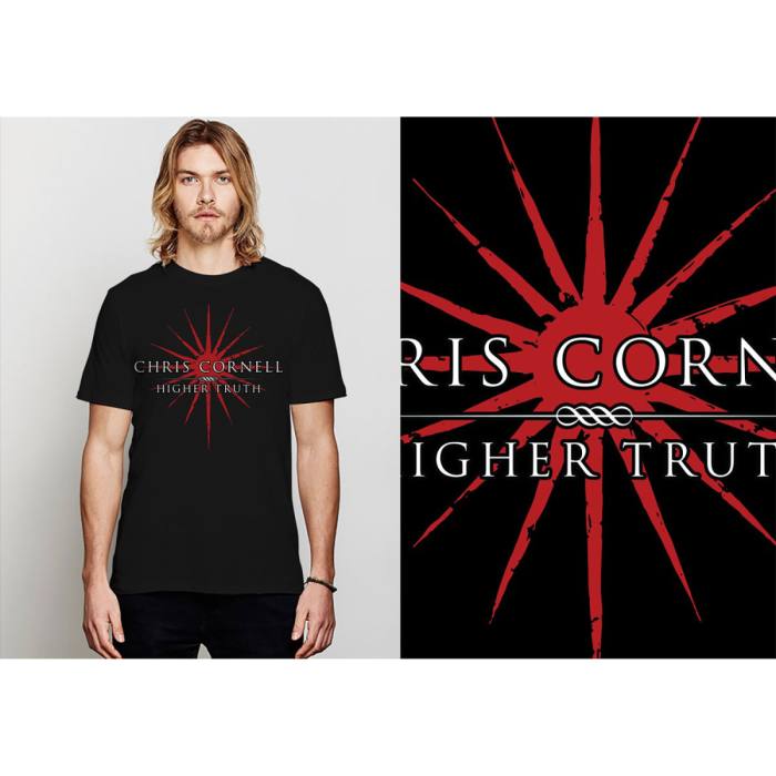 Chris Cornell Unisex T-Shirt: Higher Truth (Black) 88018