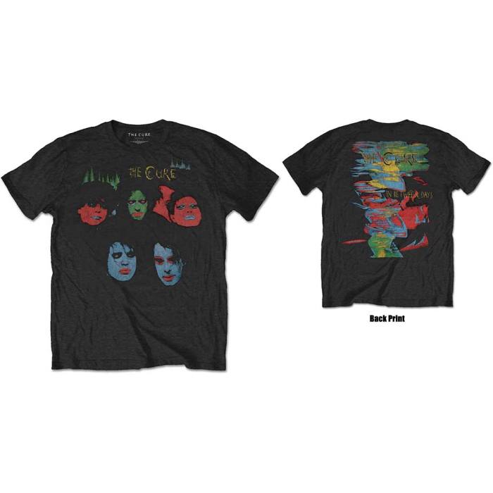 The Cure Unisex T-shirt: In Between Days (Črna) (Zadnji print) 88413