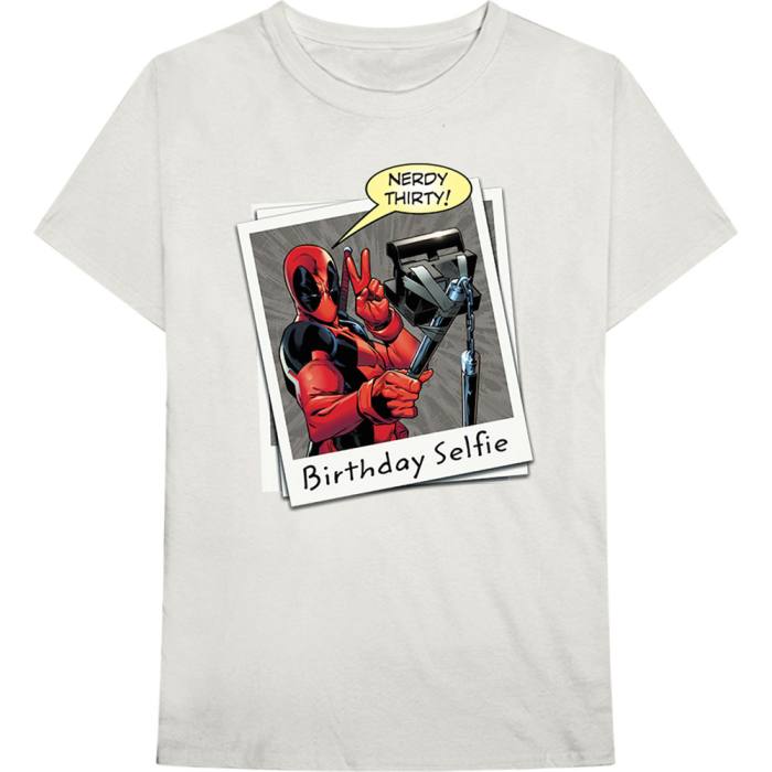 Birthday Selfie Deadpool T-shirt 88571