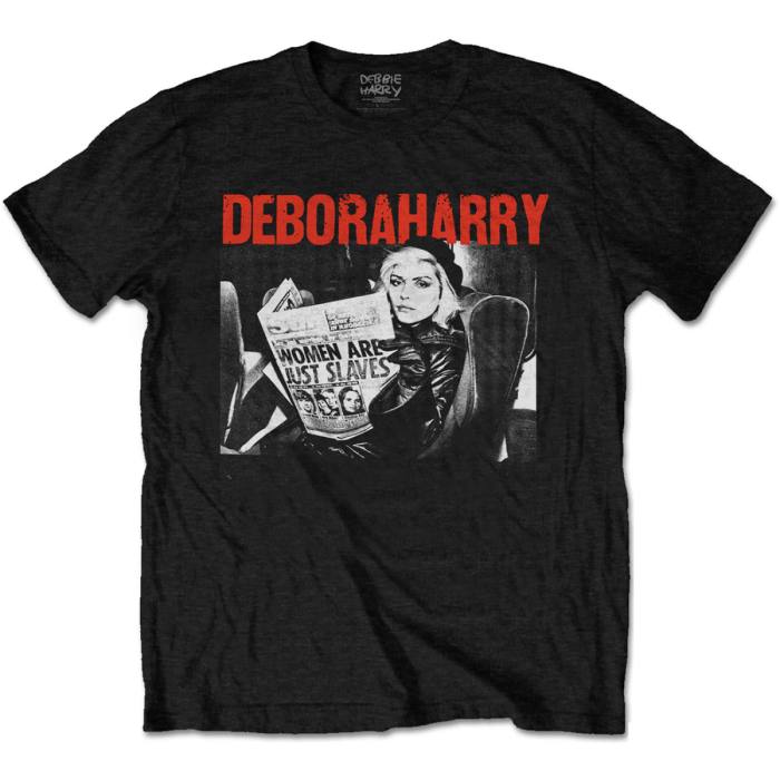 Debbie Harry Unisex T-shirt: Women Are Just Slaves (črna) 88595