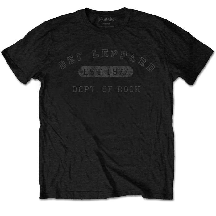 T-shirt Def Leppard Collegiate Logo 88660