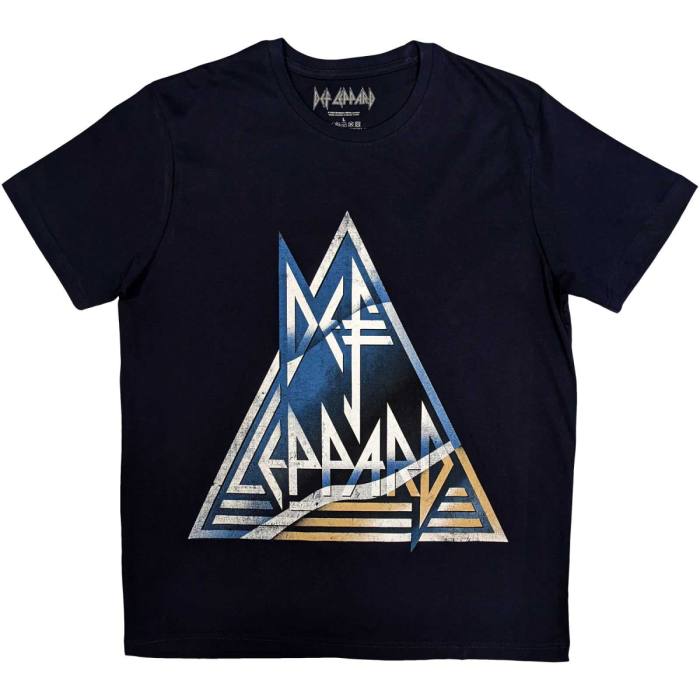 T-shirt Def Leppard Triangle Logo 88693