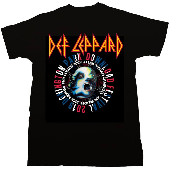 Def Leppard Unisex T-Shirt: Download Fest 2019 (Limited Edition) 88702