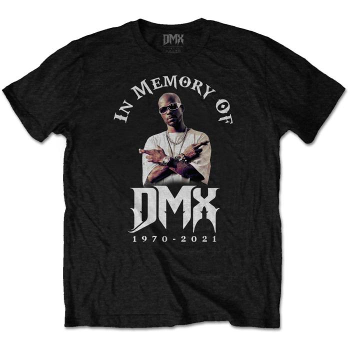DMX T-shirt In Memory (črna) 89039