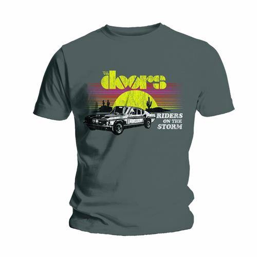 T-shirt Doors Riders On The Storm Charcoal Grey 89113