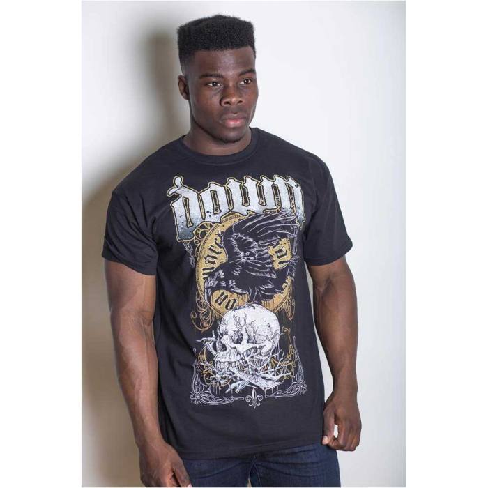 T-shirt Down Swamp Skull 89408