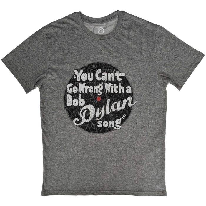 Bob Dylan T-shirt: You can't go wrong (Siva) 89513