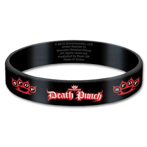 Gumi zapestnica Five Finger Death Punch Logo 90101