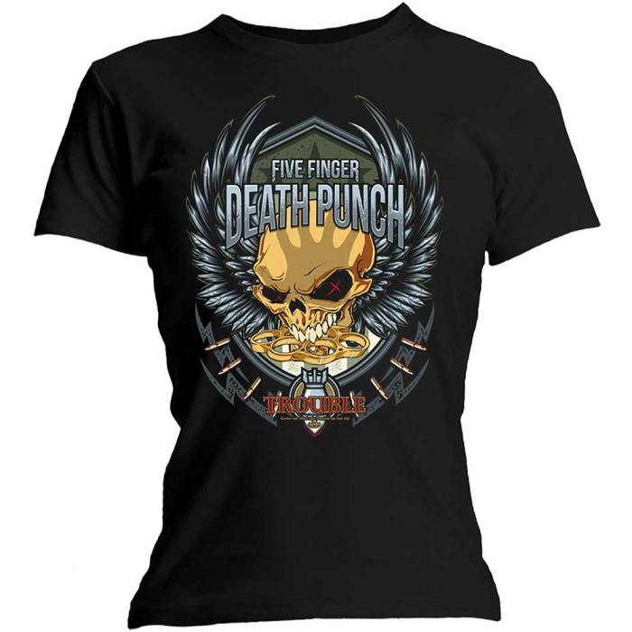 Ženska majica Five Finger Death Punch Trouble 90187