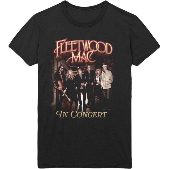 Fleetwood Mac T-shirt In Concert (črna) 90321