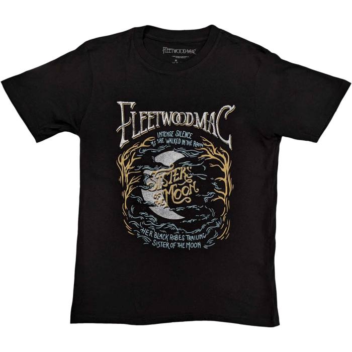 Fleetwood Mac Unisex T-shirt: Sisters Of The Moon (Črna) 90326