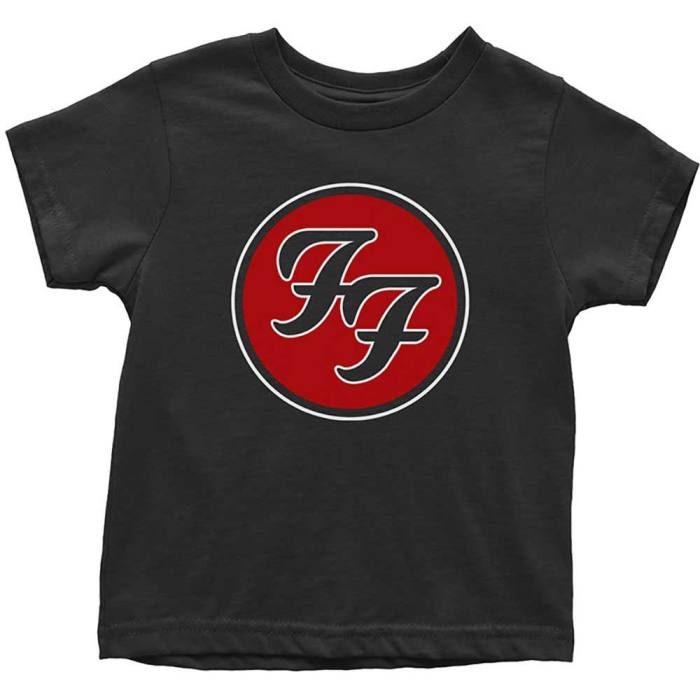 Foo Fighters Kids Toddler T-Shirt: FF Logo (Black) 90547