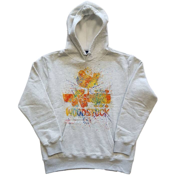 Woodstock Hoodie Splatter (off bela) 90918