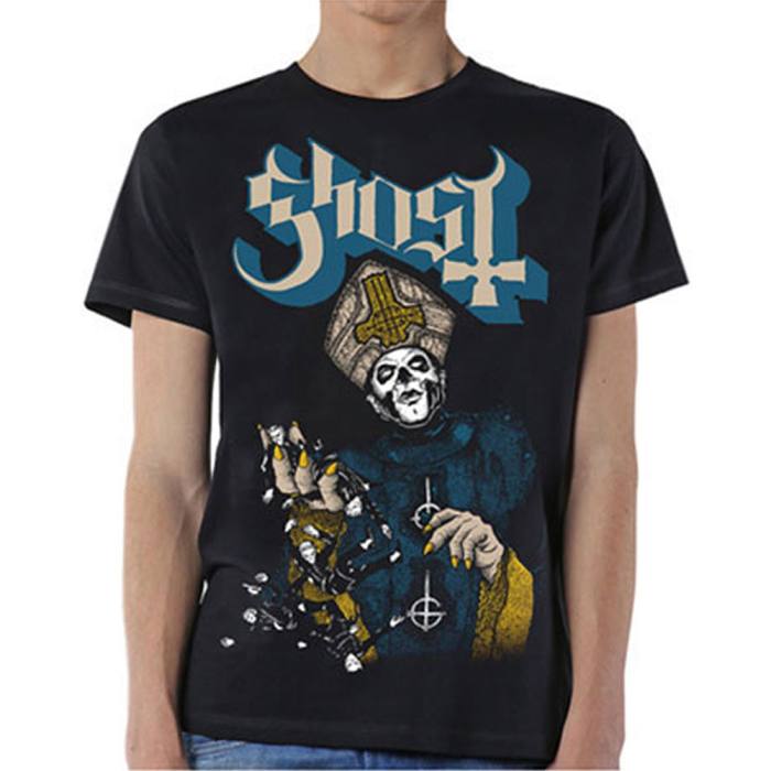 T-shirt Ghost Papa Of The World (Black) 91500