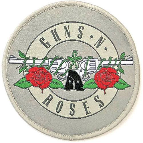 Guns N' Roses Našitek Silver Circle Logo 91752