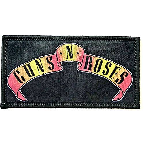 Guns N' Roses Našitek Scroll Logo 91753