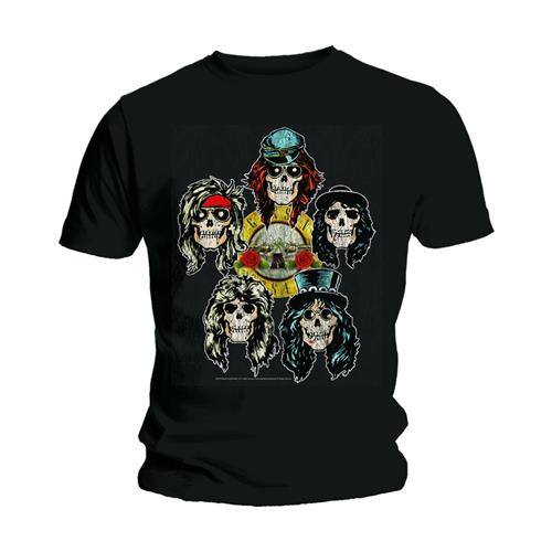 Guns N' Roses T-shirt Vintage Heads (črna) 91867