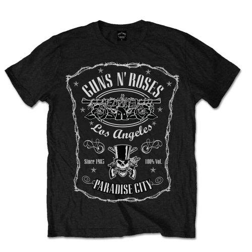 T-shirt Guns N' Roses: Paradise City Label (Black) 91872