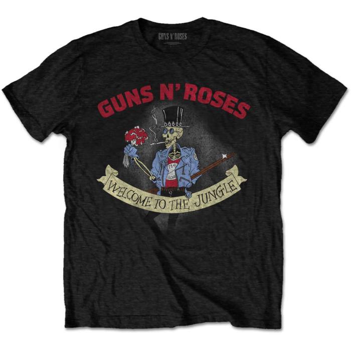Guns N' Roses T-shirt Skeleton Vintage (črna) 91894