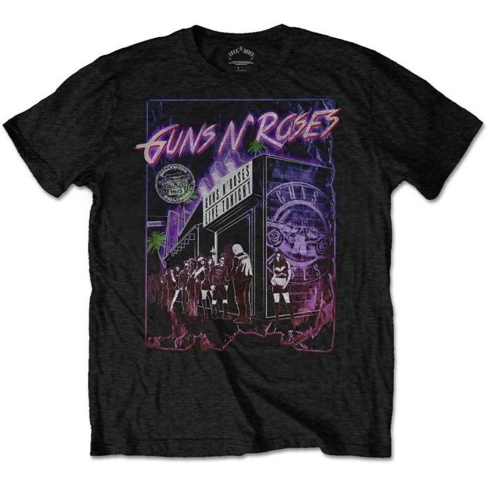 Guns N' Roses Unisex T-Shirt: Sunset Boulevard (Black) 92177