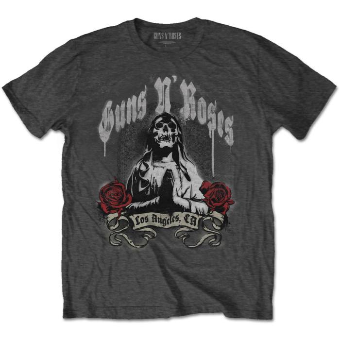 Guns N' Roses Unisex T-shirt: Death Men (sivo oglje) 92192