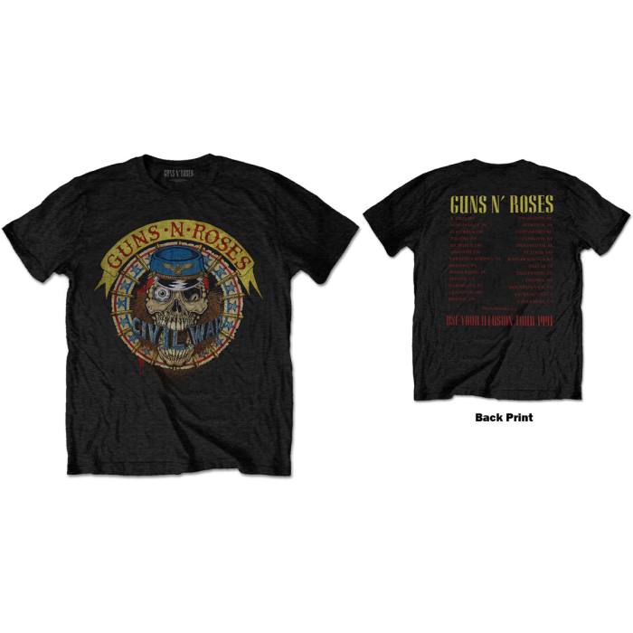 Guns N' Roses Skull Circle T-shirt 92258