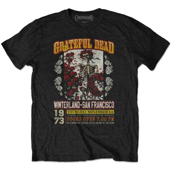 Grateful Dead T-shirt San Francisco (črna) 92584
