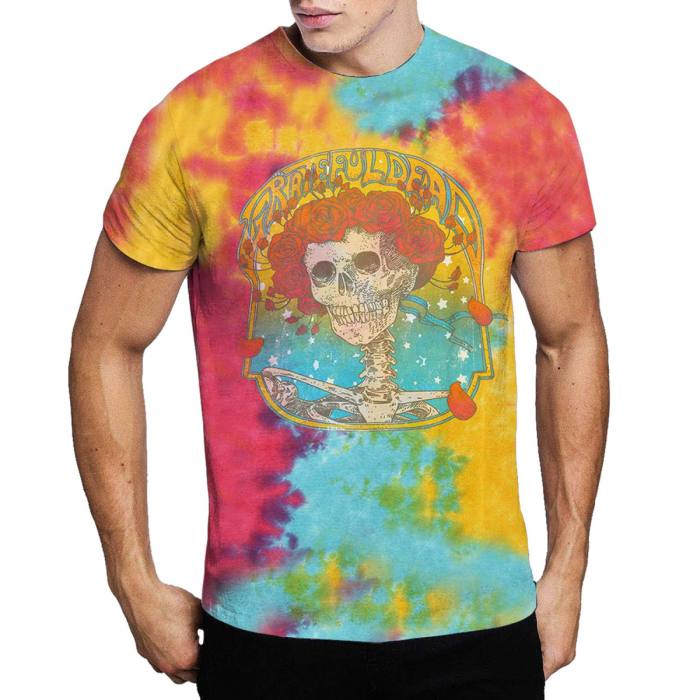Grateful Dead T-shirt: Bertha Frame (Multi Dip Dye) 92715