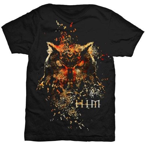 T-shirt HIM Owl Colour (črn) 92857