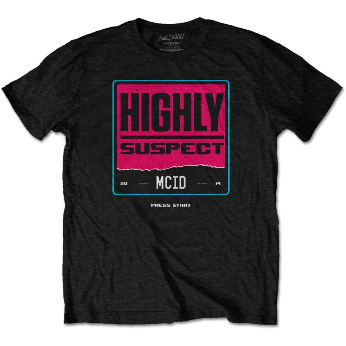 Highly Suspect T-shirt: Press Start 92873