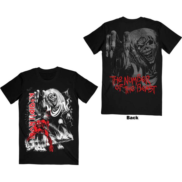 T-shirt Iron Maiden Number Of The Beast Jumbo 93769