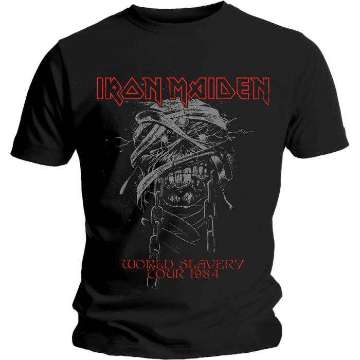 World Slavery 1984 Tour Iron Maiden T-shirt 93986