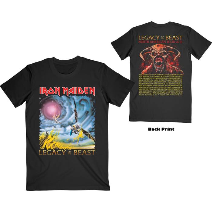 Iron Maiden T-shirt The Flight of Icarus (črna) 94013
