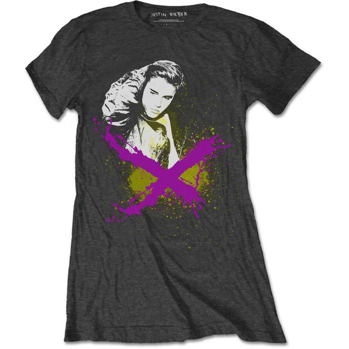 Justin Bieber Ladies T-shirt X 94191
