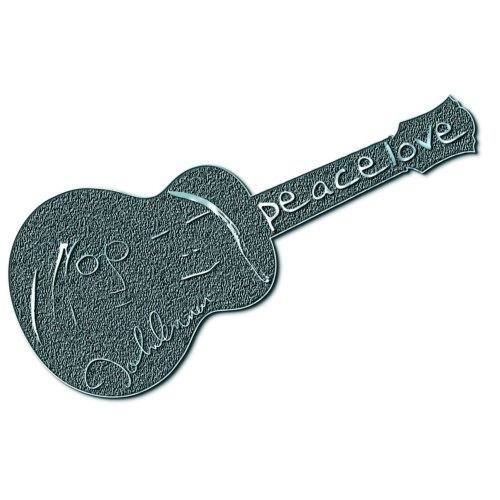 Broška John Lennon – Peace & Love Guitar 94479