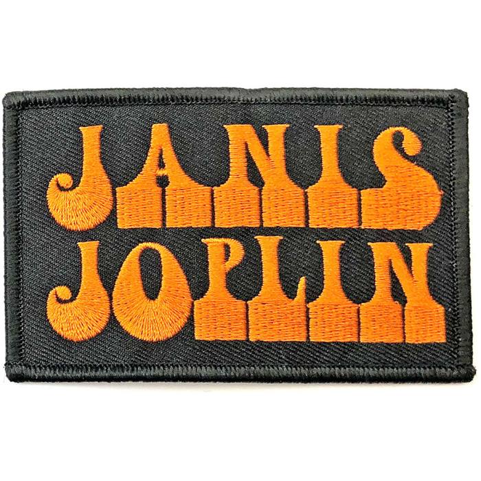 Janis Joplin Našitek: Orange Logo 94620
