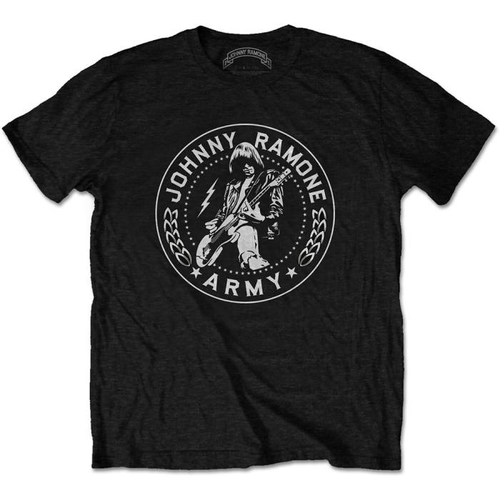 T-shirt Johnny Ramone: Army Seal (Črna) 94804