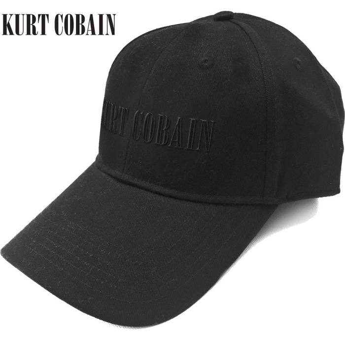 Kurt Cobain Kapa Baseball Logo Nirvana (črna) 94874