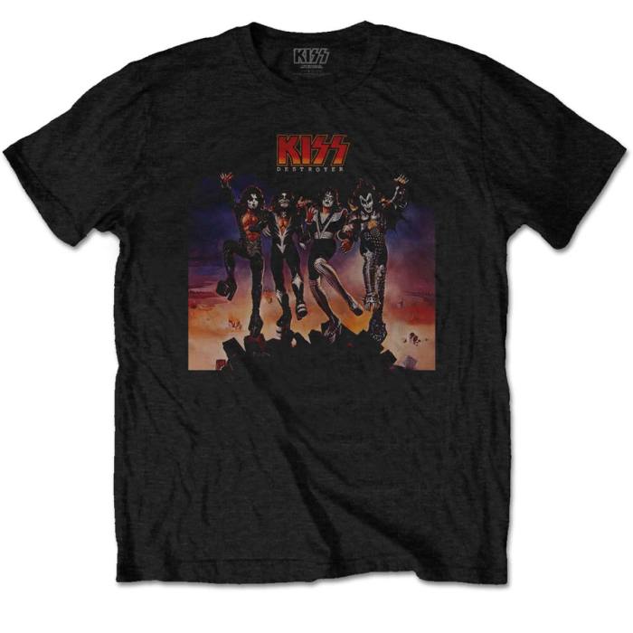 KISS Unisex T-Shirt: Destroyer (Black) 95103