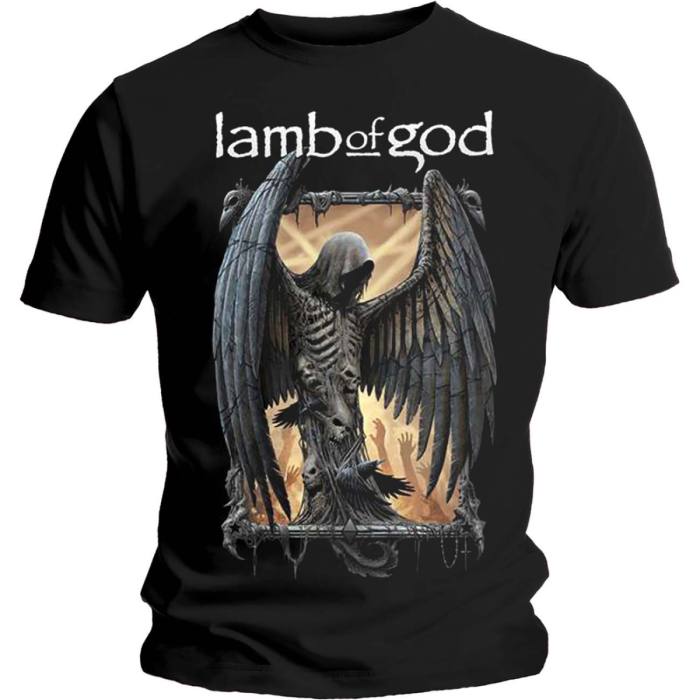 T-shirt Lamb of God Winged Death 95403