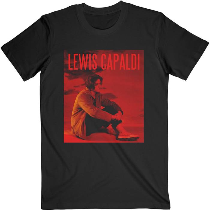 Lewis Capaldi T-shirt Divinely Uninspired To A Hellish Extent (črna) 95488