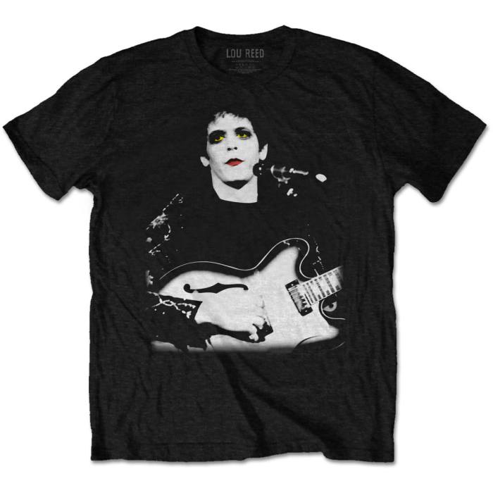 Lou Reed T-shirt: Bleached Photo (črna) 95668