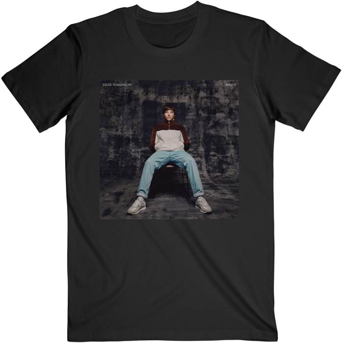 Louis Tomlinson T-shirt Walls (črna) 95776