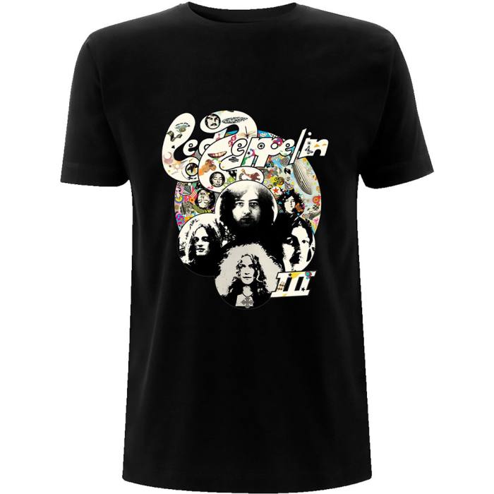 Led Zeppelin T-shirt Photo III (črna) 95858